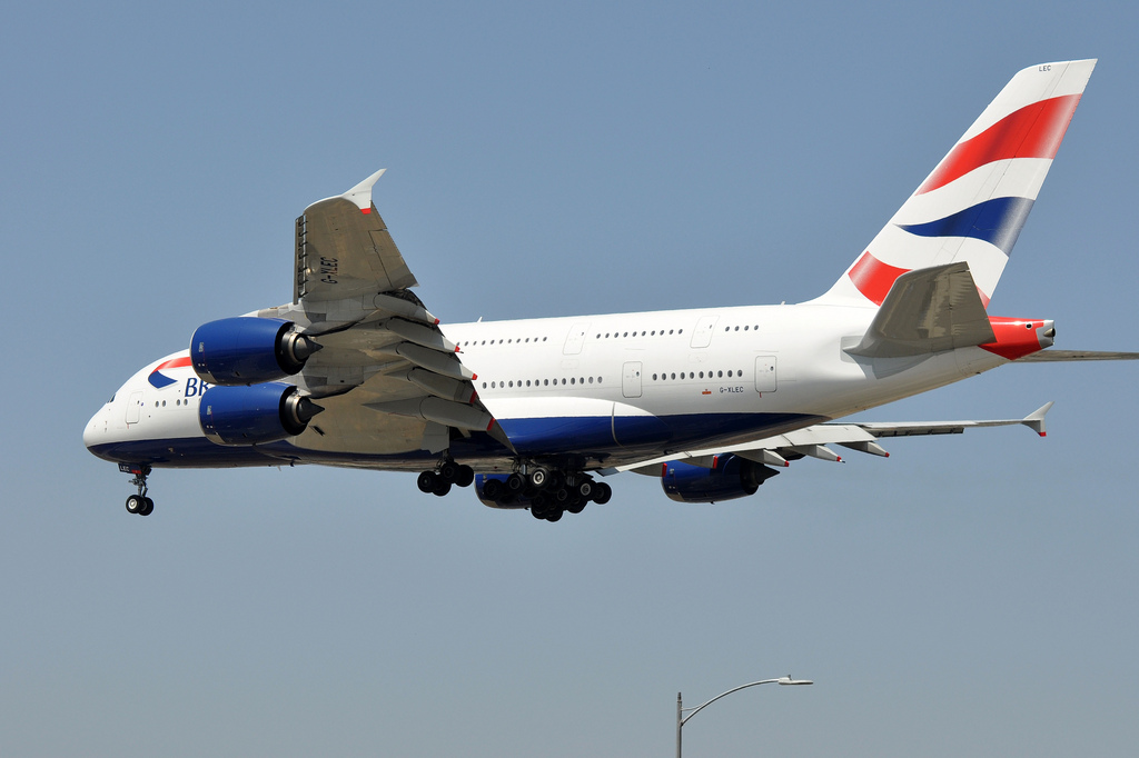 Photo of British Airways G-XLEC, Airbus A380-800