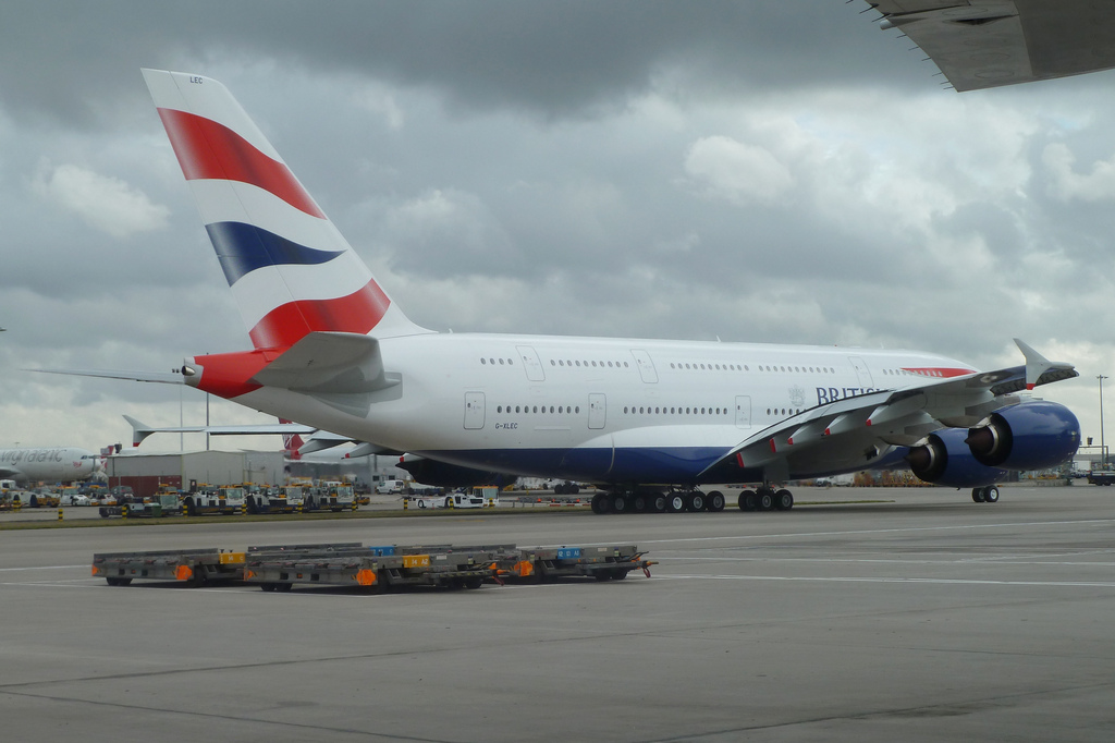 Photo of British Airways G-XLEC, Airbus A380-800