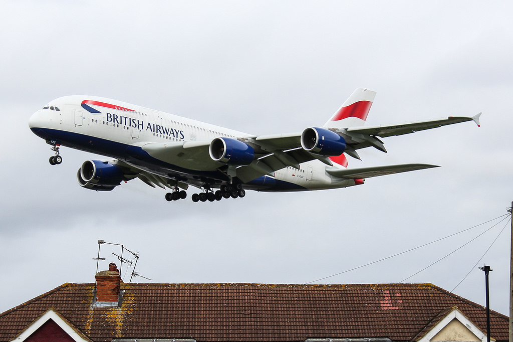 Photo of British Airways G-XLEC, Airbus A380-800