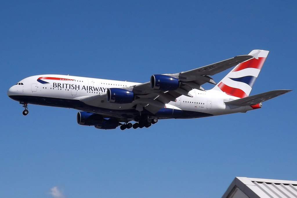 Photo of British Airways G-XLEC, Airbus A380-800