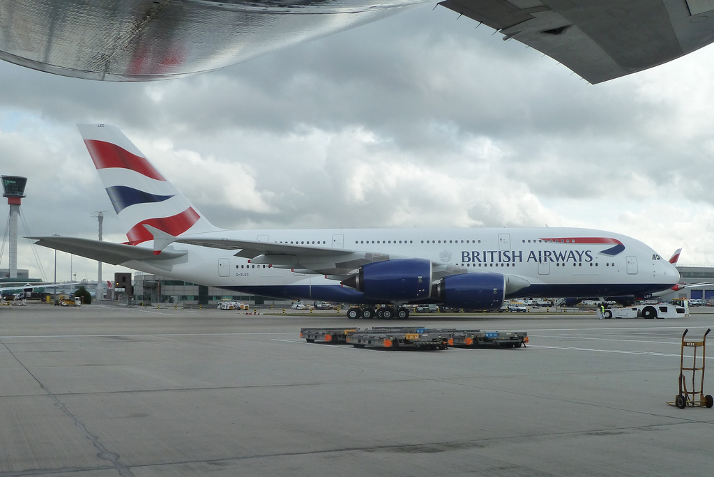 Photo of British Airways G-XLEC, Airbus A380-800