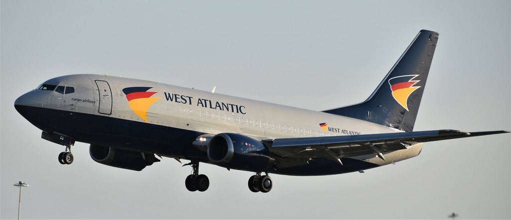 Photo of West Atlantic G-JMCU, Boeing 737-300