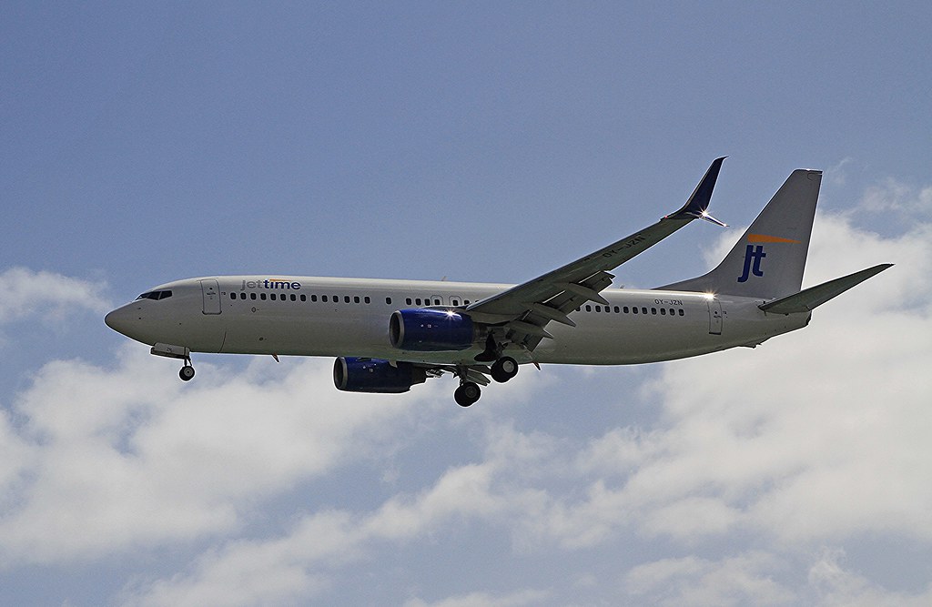 Photo of Jettime OY-JZN, Boeing 737-800