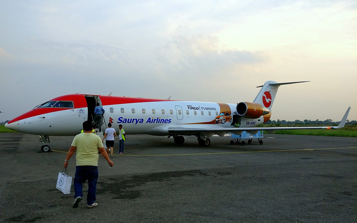 Photo of Sauya Airlines 9N-AME, Canadair Corporate Jetliner